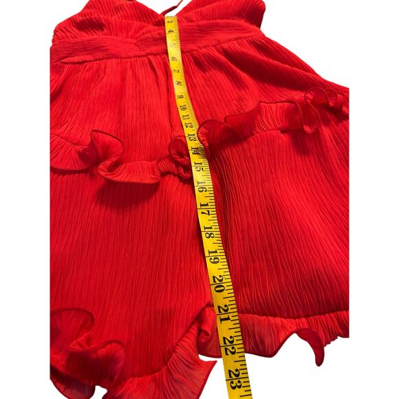 Saints and Secrets Red Mini Dress Size M - Picture 7 of 15